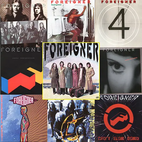 Foreigner – Дискография (1977-2017)