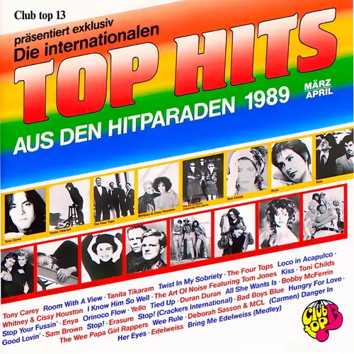 Club Top 13 - Die internationalen Top Hits 1989 Marz - April (1989)