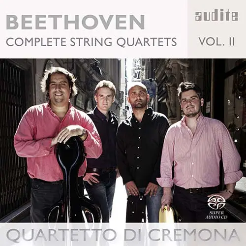 Ludwig van Beethoven - Complete String Quartets. Vol. 2: String Quartets op.59 n.2, op.127 - Quartetto di Cremona (2013)