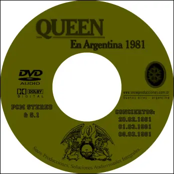 Queen - Live in Argentina (Buenos Aires) 1981 (2007)
