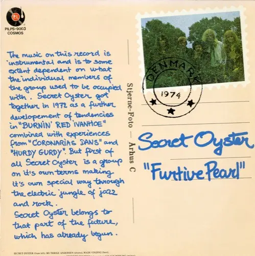 Secret Oyster – Furtive Pearl (1974/2007)
