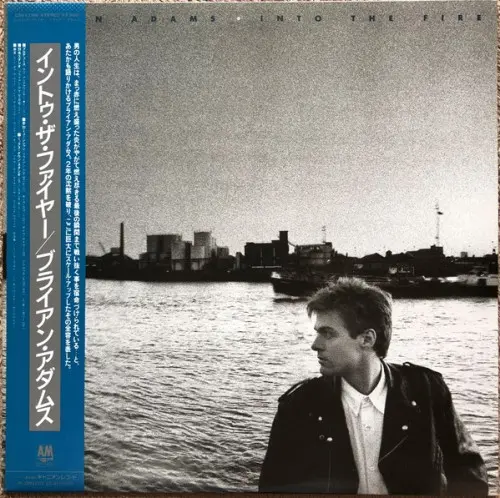 Bryan Adams ‎– Into The Fire (Japan) (1987)