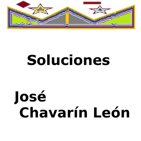 José Chavarín León - Soluciones (2025)