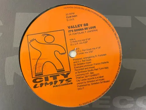 Valley 68 - It's Gonna Be Love (1994)