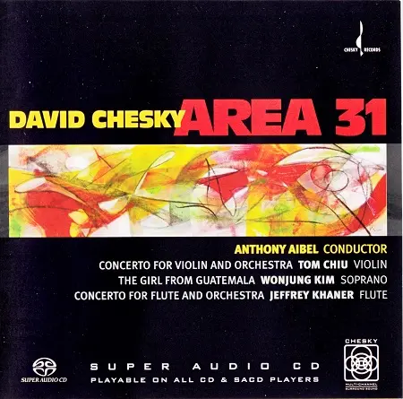 David Chesky – Violin, Flute Concertos – Area 31 (2005)