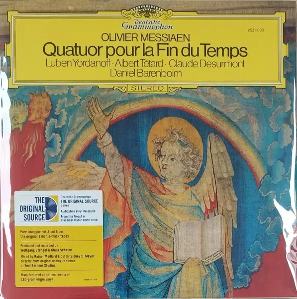 L. Yordanoff, A. Tetard, C. Desurmont, D. Barenboim - Olivier Messiaen - Quatuor pour la Fin du Temps (1979/2025)